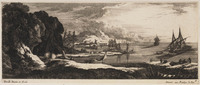 TvB G 5874
<br/>
Kustgezicht met zeilschepen
<br/>
<em>Perelle, Gabriel (1603-1677)</em>
